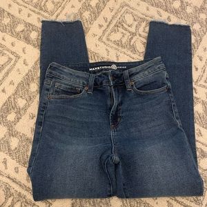Max Studio Indigo High Rise Skinny